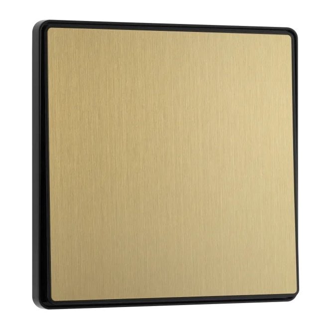 BG Electrical Switches and Sockets PCDSB13EB Screwless Single Intermediate Switch in Satin Brass