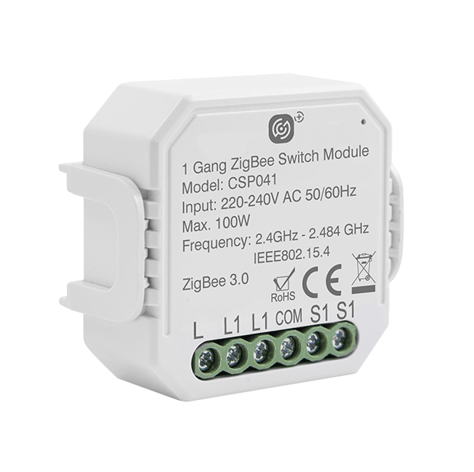 Click Switches and Sockets CSP041 1G Smart Zigbee Smart Switching Receiver