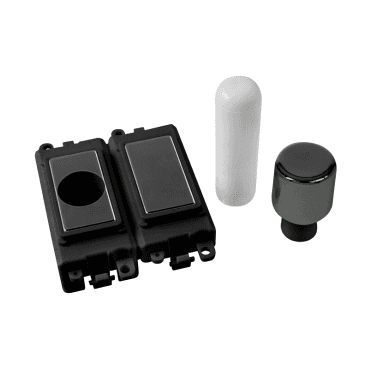 GM150BKBN 2 Module Dimmer Mounting Kit in Black Nickel