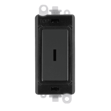 GM2003BKMB 20A 2W Keyswitch Module in Matt Black