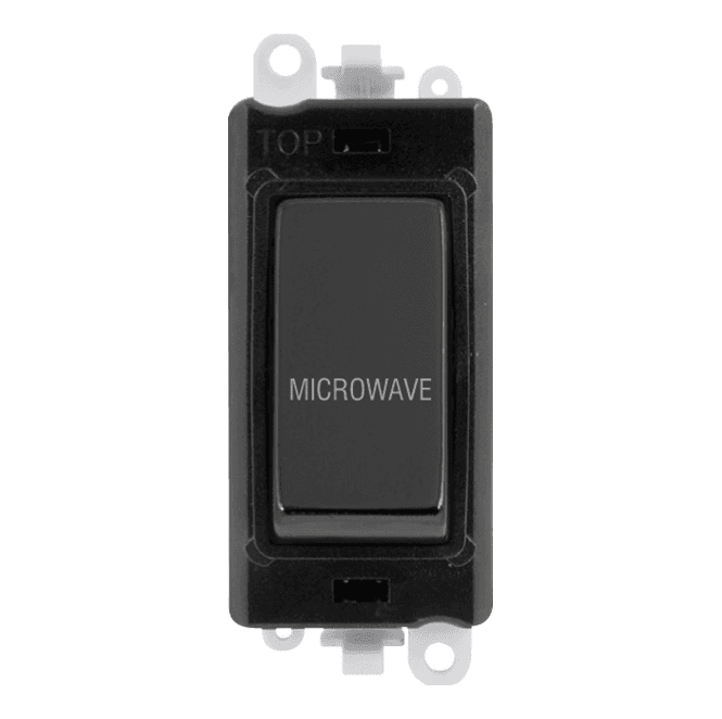 Click Switches and Sockets GM2018BKBN-MW 20A DP Switch Module marked 