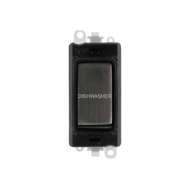 Click Switches and Sockets GM2018BKBZ-DW 20A DP Switch Module Marked 