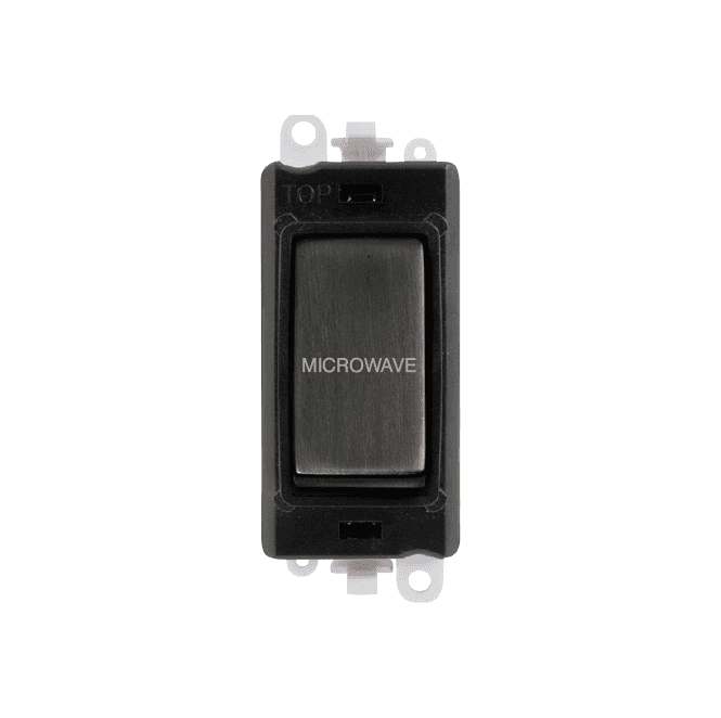 Click Switches and Sockets GM2018BKBZ-MW 20A DP Switch Module Marked 