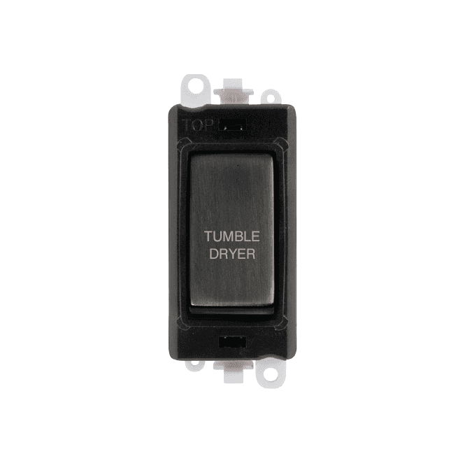 Click Switches and Sockets GM2018BKBZ-TD 20A DP Switch Module Marked 