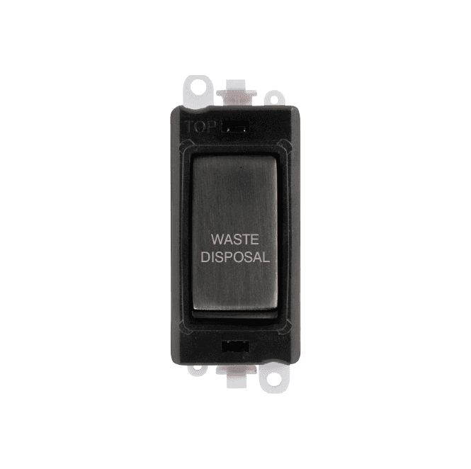Click Switches and Sockets GM2018BKBZ-WD 20A DP Switch Module Marked 