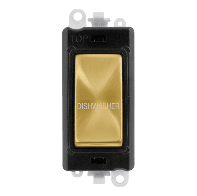 Click Switches and Sockets GM2018BKSB-DW 20A DP Switch Module marked 