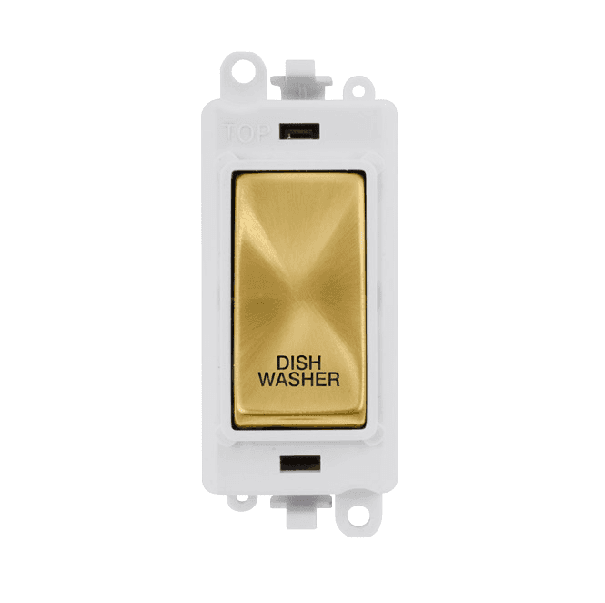 Click Switches and Sockets GM2018PWSB-DW 20A DP Switch Module marked 