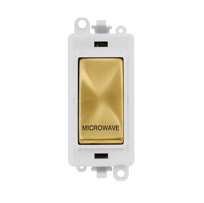 Click Switches and Sockets GM2018PWSB-MW 20A DP Switch Module marked 