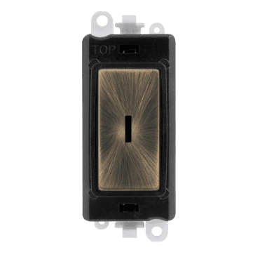 GM2029BKAB 20A Intermediate Keyswitch Module in Antique Brass
