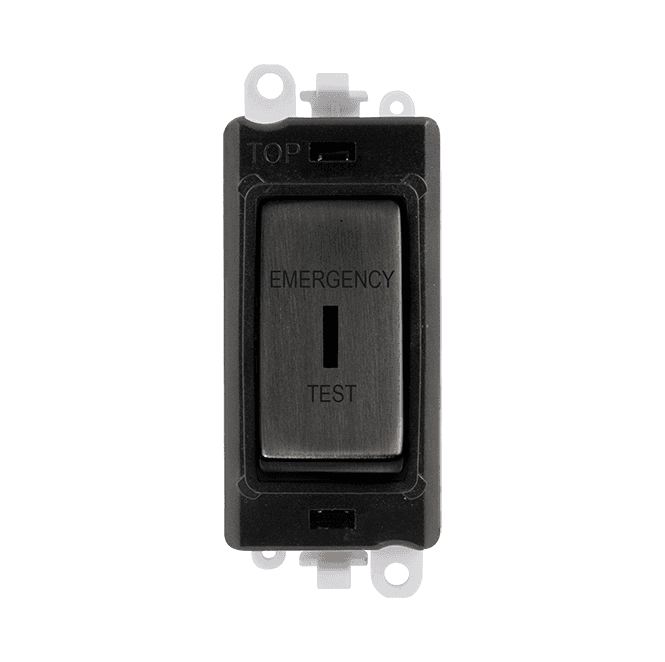 Click Switches and Sockets GM2046BKBZET 20A DP Keyswitch Module Marked 