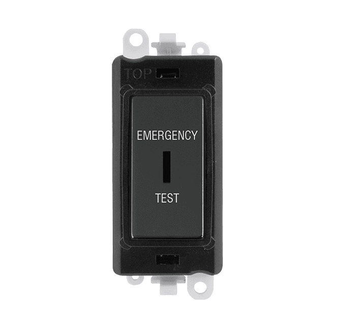 Click Switches and Sockets GM2046BKMBET 20A DP Keyswitch Module marked 