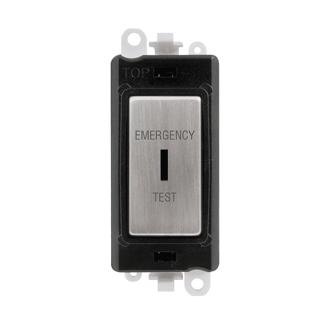 Click Switches and Sockets GM2046BKSSET 20A DP Keyswitch Module marked 