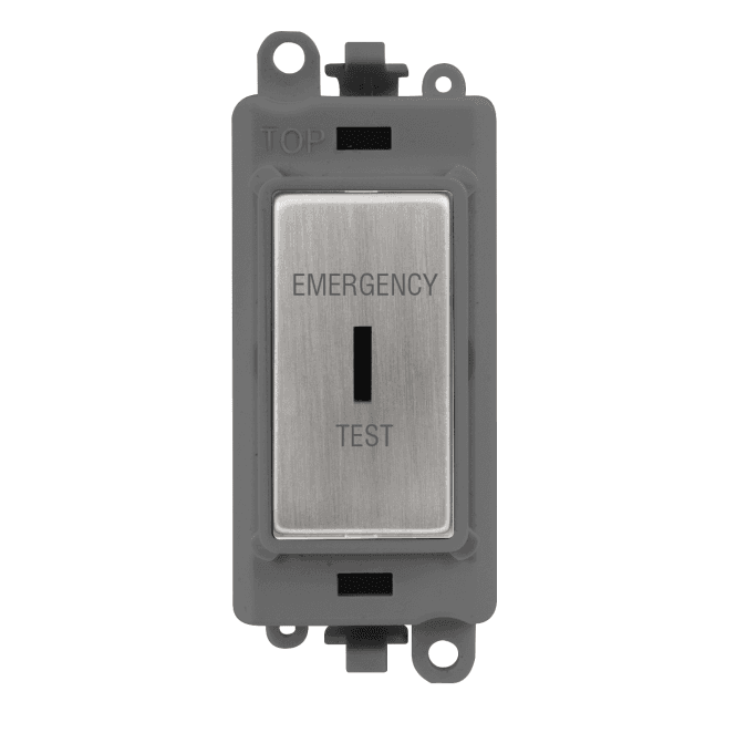 Click Switches and Sockets GM2046GYSSET 20A DP Keyswitch Module marked 