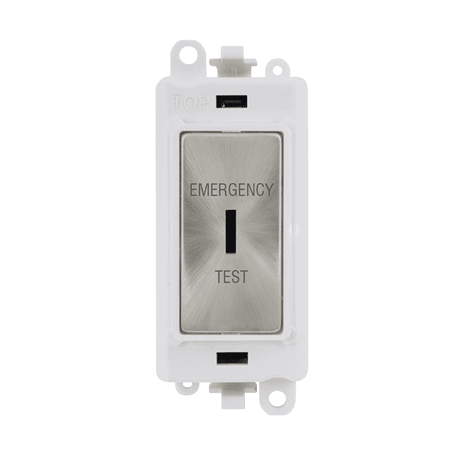 Click Switches and Sockets GM2046PWSCET 20A DP Keyswitch Module marked 
