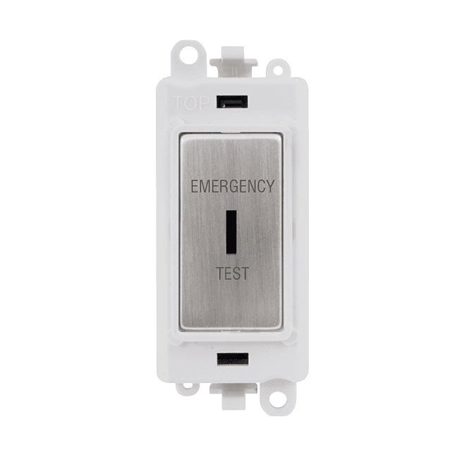 Click Switches and Sockets GM2046PWSSET 20A DP Keyswitch Module marked 