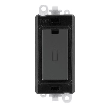 GM2047BKBN 13A Fused Connection Module in Black Nickel