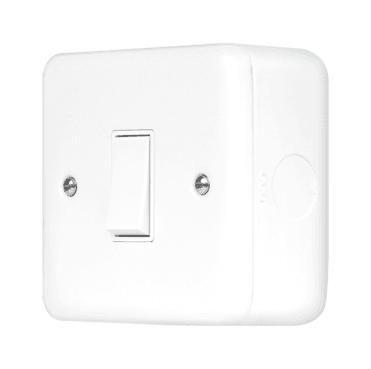 MCP025PW Metal Clad Intermediate Switch in White