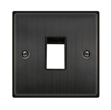 VPBZ20401 1G Grid Faceplate in Matt Bronze