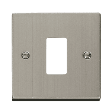 VPSS20401 1G Grid Faceplate in Stainless Steel