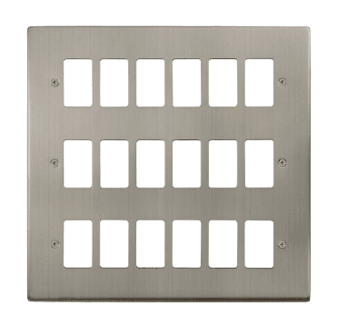VPSS20518 18G Grid Faceplate in Stainless Steel
