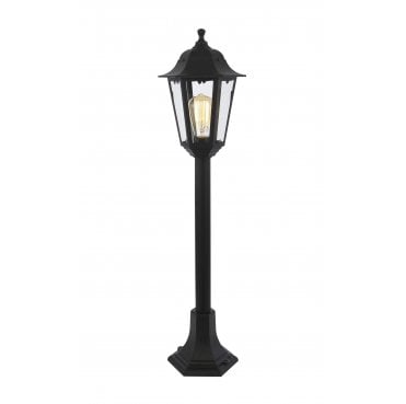 CZ-25148-BLK Bianca Outdoor IP44 Post Lantern with 3 Adustable Heights in a Black Finish