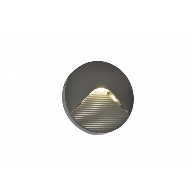 Coast CZ-29193-ATR Breeze Outdoor IP65 Circular Surface Guide Light in an Anthracite Finish
