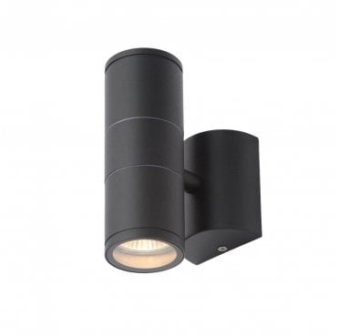 CZ-29320-BLK Islay Outdoor IP44 Up Down Wall Light in a Black Finish