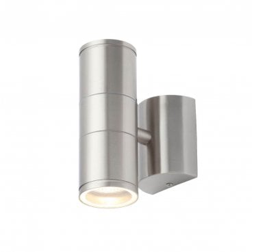 CZ-29320-SST Islay Outdoor IP44 Up Down Wall Light in a Stainless Steel Finish