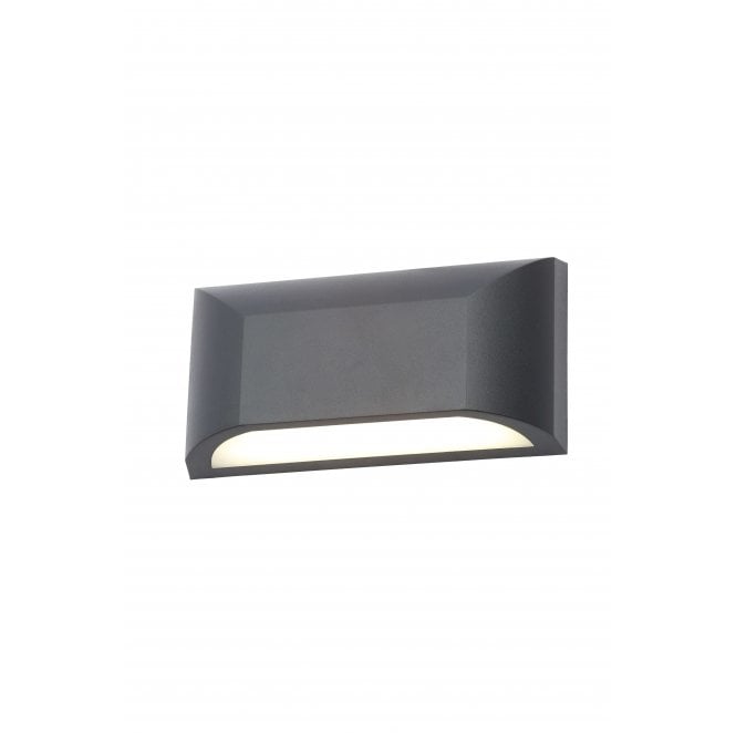 Coast CZ-31752-BLK Poole Outdoor IP55 6w LED 4000k (Cool White)  Wall Downlight in a Black Finish