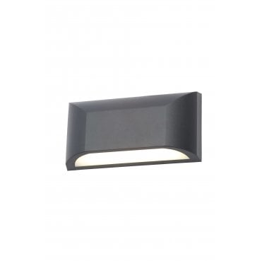 CZ-31752-BLK Poole Outdoor IP55 6w LED 4000k (Cool White)  Wall Downlight in a Black Finish
