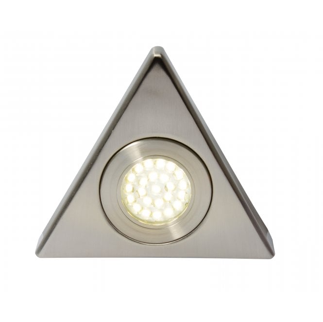 Culina CUL-25319 Fonte Under Cabinet Light in 1.5w LED 3000k (Warm White) in a Brushed Satin Nickel Finish