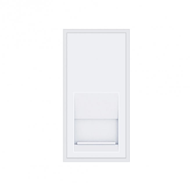 Dekken Switches and Sockets EM107W Secondary Telephone Module in White