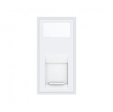 EM110W Cat5E Module in White