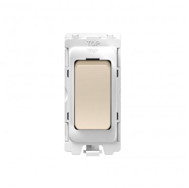 GR063CG 20A DP Grid Module in Champagne Gold