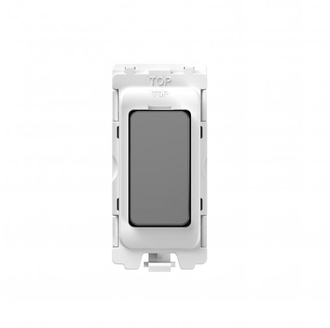 Dekken Switches and Sockets GR068SG Blank Module in Shadow Grey