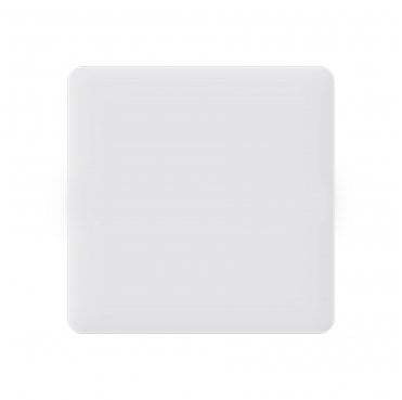 SL015MW Screwless 1G Blanking Plate in Matt White