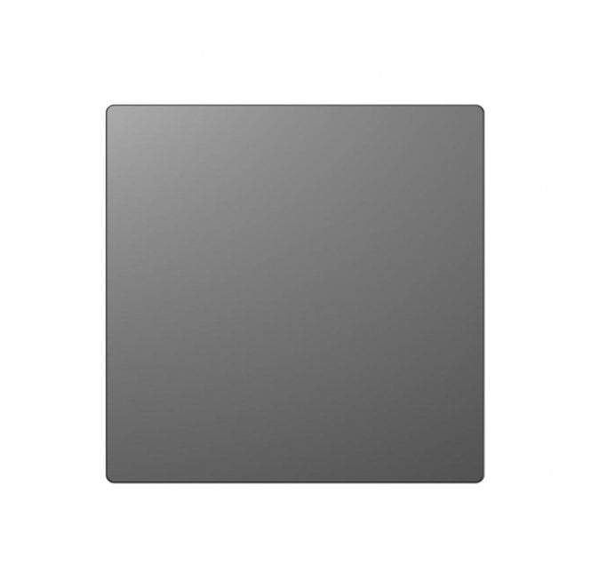Dekken Switches and Sockets DE015SGS Screwless 1G Blanking Plate in Shadow Grey