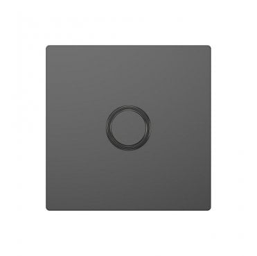 DE035SGS Screwless 1G 2W 250W Intelligent Dimmer in Shadow Grey
