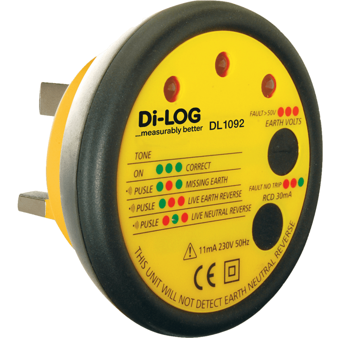 Di-Log DL1092 Socket Tester c/w Buzzer