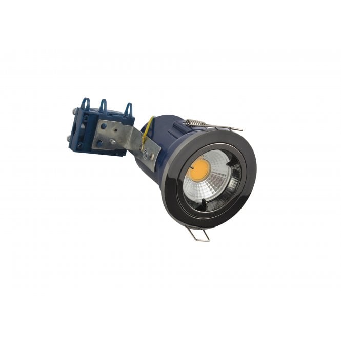 Electralite ELA-27465-BCHR Yate Fixed Fire Rated Downlight in a Black Chrome Finish