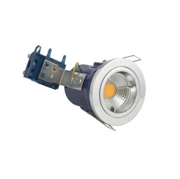 ELA-27465-CHR Yate Fixed Fire Rated Downlight in a Chrome Finish