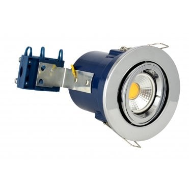 ELA-27466-CHR Yate Adjustable/Tilt Fire Rated Downlight in a Chrome Finish