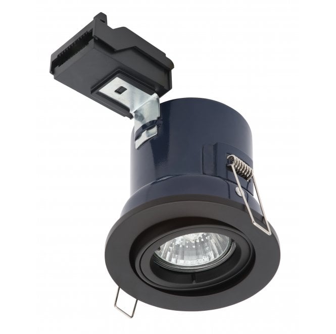Electralite ELA-27466-MBLK Yate Adjustable/Tilt Fire Rated Downlight in a Matt Black Finish