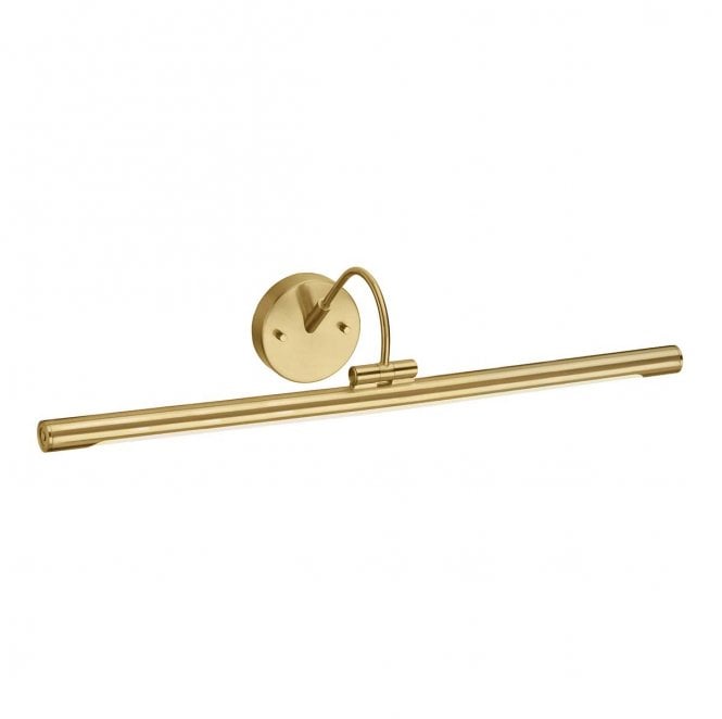 Elstead Lighting ALTON-PL-L-BB Alton 1 Light Large LED Picture Light in a Brushed Brass Finish