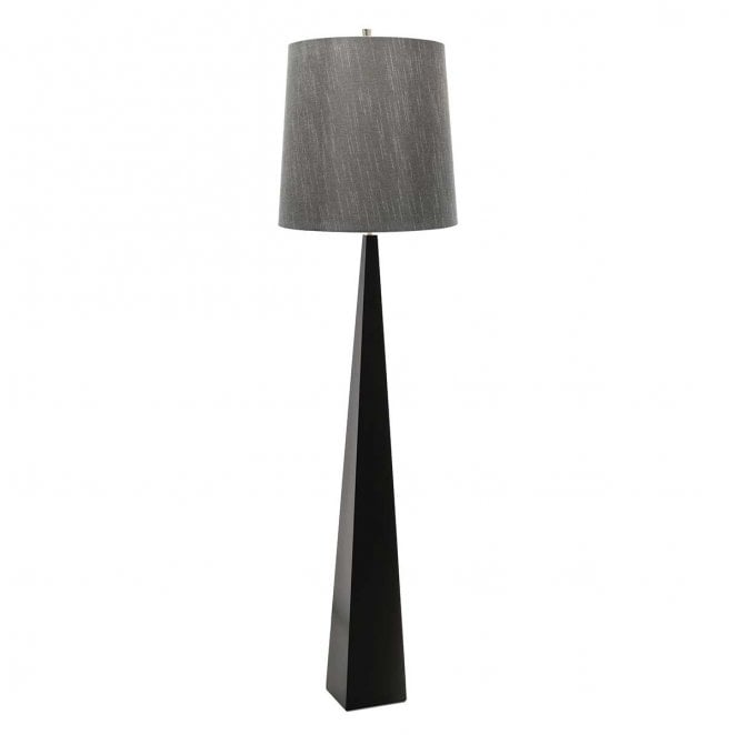 Elstead Lighting ASCENT-FL-BLK Ascent 1 Light Floor Lamp in a Black Finish