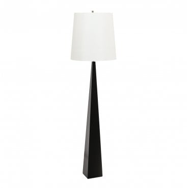 ASCENT-FL-BLK-W Ascent 1 Light Floor Lamp in a Black Finish