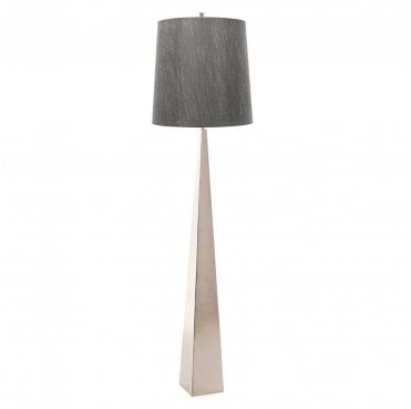 ASCENT-FL-PN Ascent 1 Light Floor Lamp in a Polished Nickel Finish