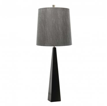 ASCENT-TL-BLK Ascent 1 Light Table Lamp in a Black Finish