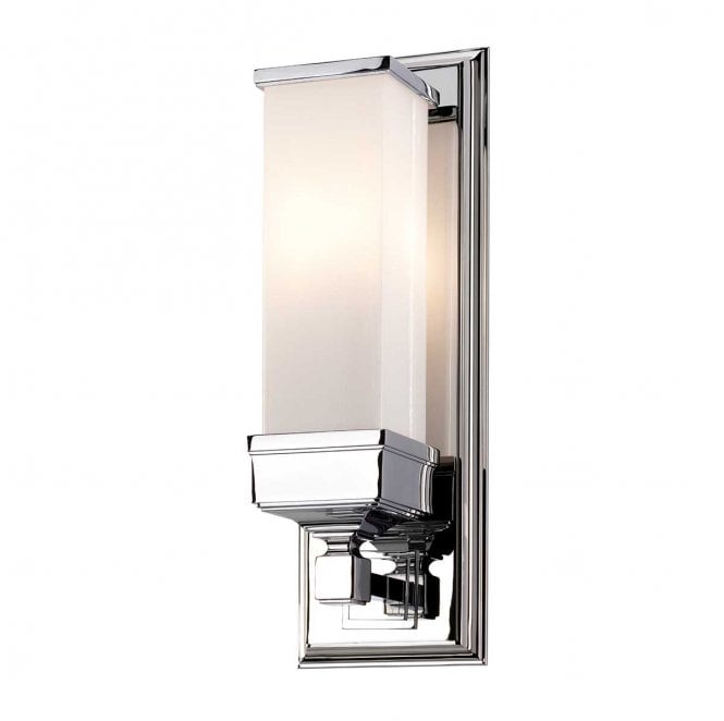 Elstead Lighting BATH-CM1 Cambridge IP44 1 Light Wall Light in a Polished Chrome Finish