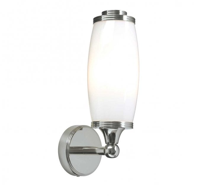 Elstead Lighting BATH-ELIOT1-PC Eliot IP44 1 Light Wall Light in a Polished Chrome Finish